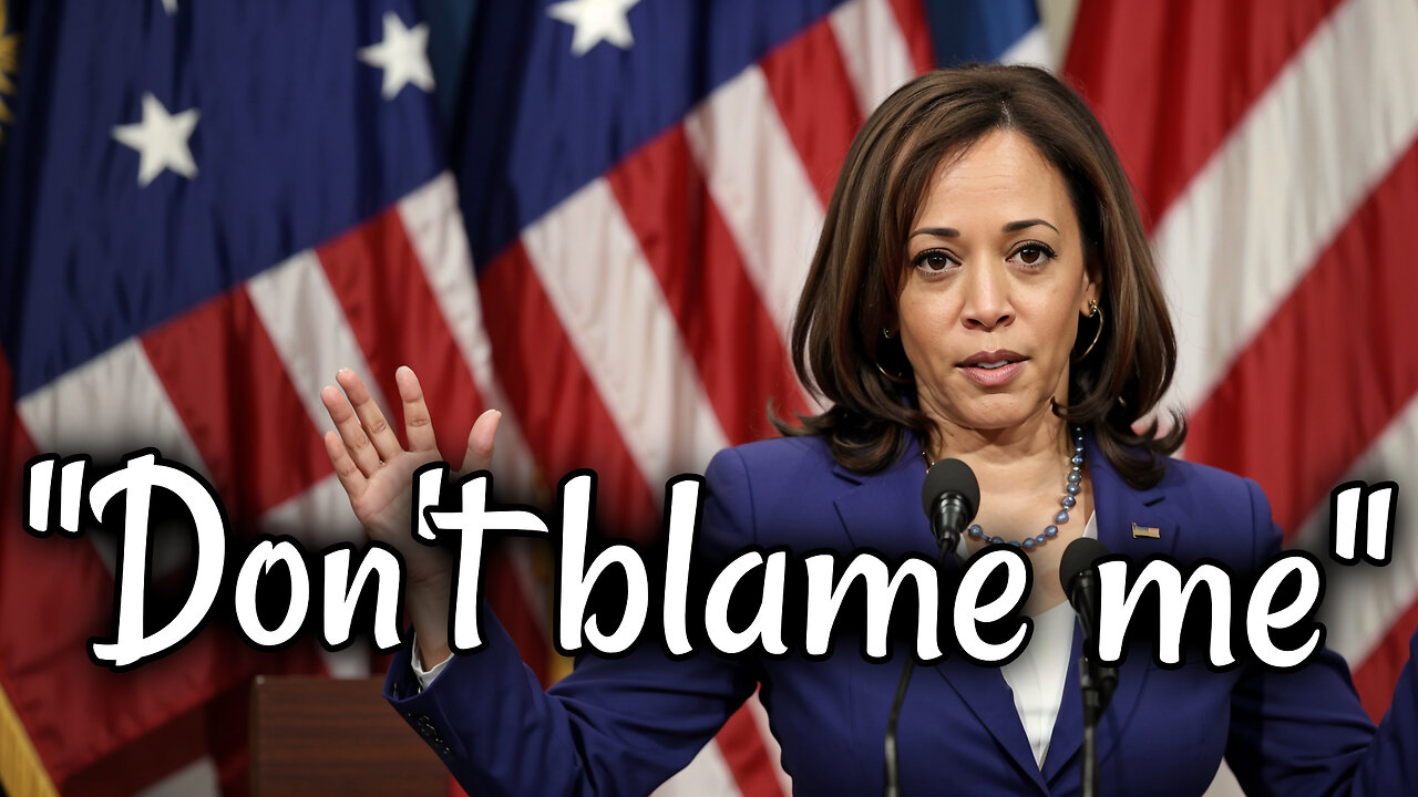 Harris is pretending Trump is still on office