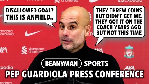 Disallowed goal? "THIS IS ANFIELD.." | Liverpool 1-0 Man City | Pep Guardiola press conference