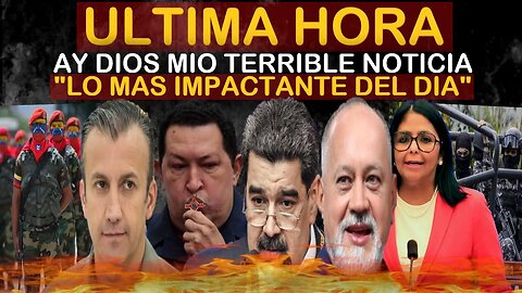 🔴SUCEDIO HOY! URGENTE HACE UNAS HORAS! MIRALO ANTES QUE LO BORREN - NOTICIAS VENEZUELA HOY