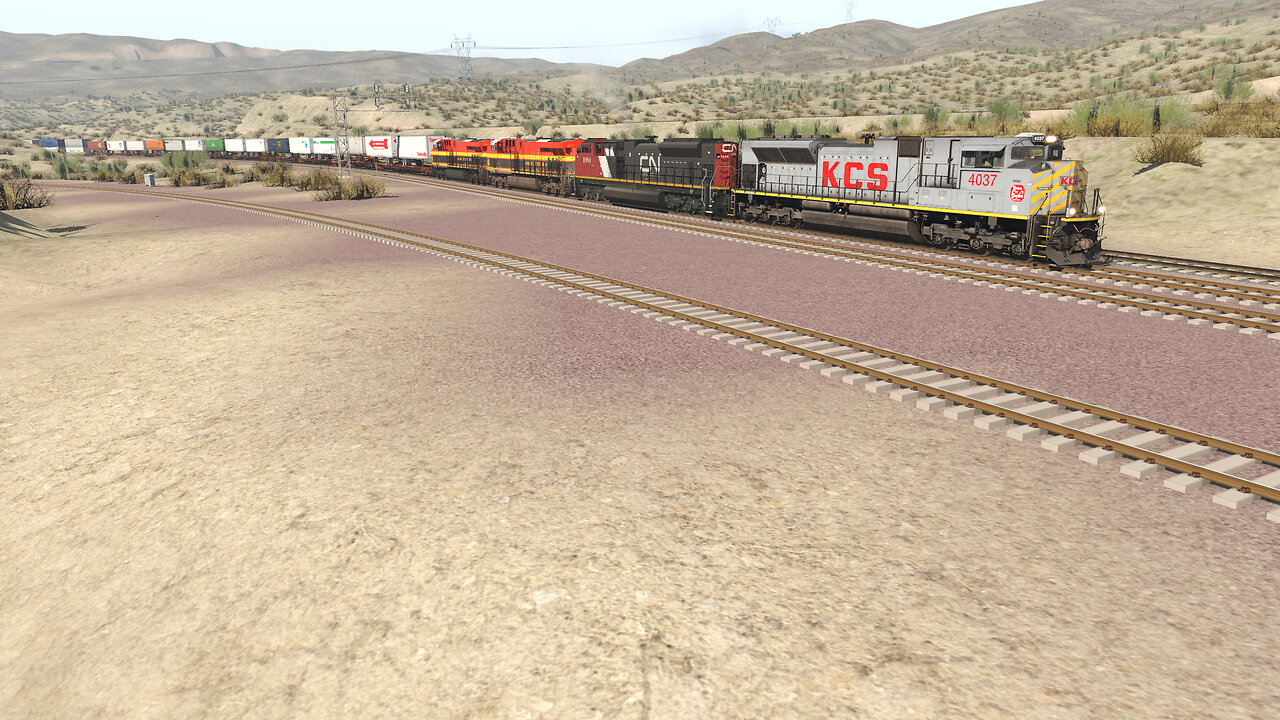 Trainz Plus Railfanning in the Desert - Part 5b!