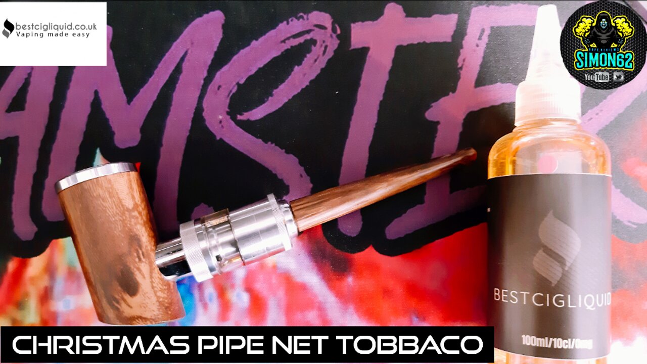 BESTCIGLIQUID / CHRISTMAS PIPE NET TOBACCO REVIEW #bestcigliquid#eliquidreview 🔞