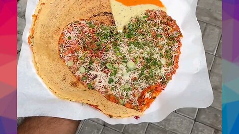 Vegetable Cheese Dosa | FASTFOODIE