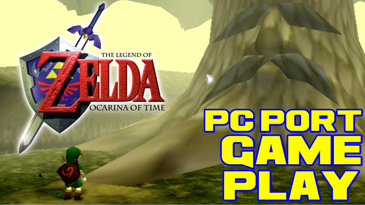 The Legend of Zelda: Ocarina of Time PC Port - PC Gameplay 😎Benjamillion