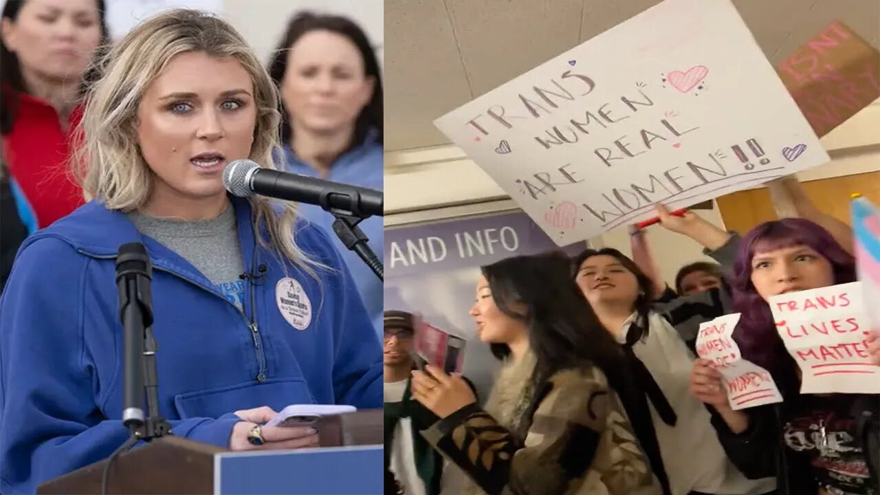 Trans Activist CROSSED THE LINE big time! This happened to Riley Gaines last night!