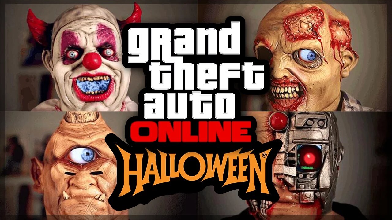 GTA 5 HALLOWEEN DLC GAMEPLAY! ALL 35 MASKS GAMEPLAY! (GTA 5)