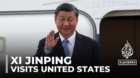 China's Xi Jinping arrives in US ahead of summit with Joe Biden