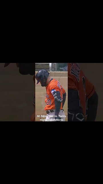 MLB@Astros vs Twins Highlights#shorts