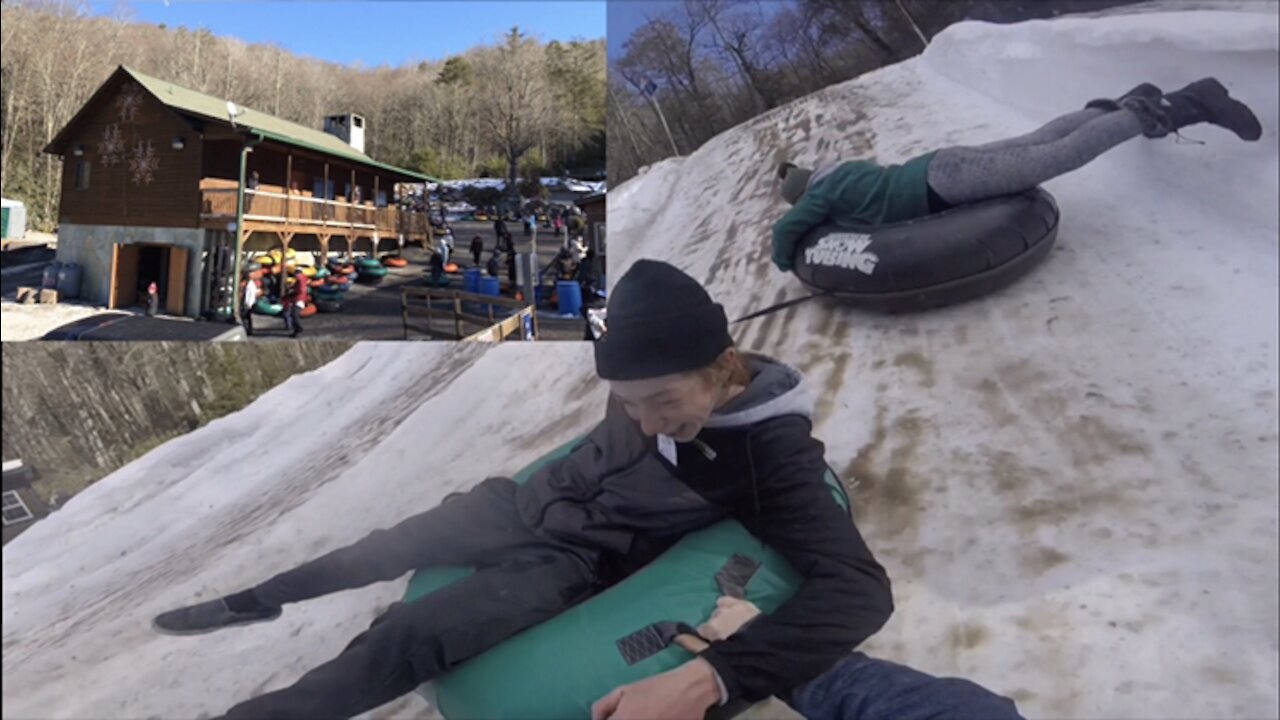 We went snow tubing at Jonas ridge!!