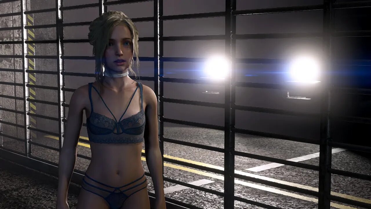 Resident Evil 2 Remake Sherry Lingerie Underwear Outfit Mod [4K] Exclusive Mod