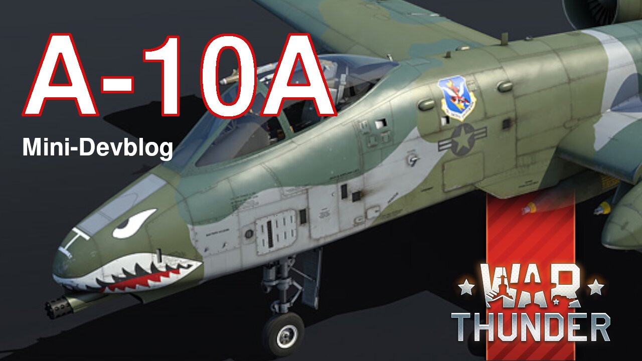 BRRRRRRT! A-10A Mini-Devblog [War Thunder 2.15 "Wind of Change"] #shorts