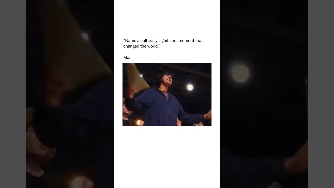 He didn’t have to go off that hard 😭