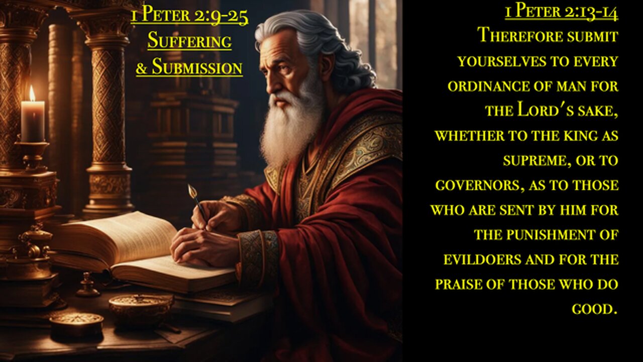 ** 1 Peter 2:9-25 - Suffering & Submission ** | Grace Bible Fellowship Monmouth County | Sermons