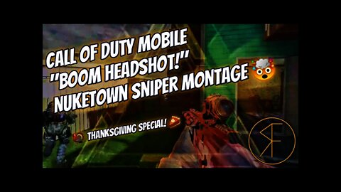 CODM "Boom Headshot" Nuketown Sniper Montage! - Random Fandom