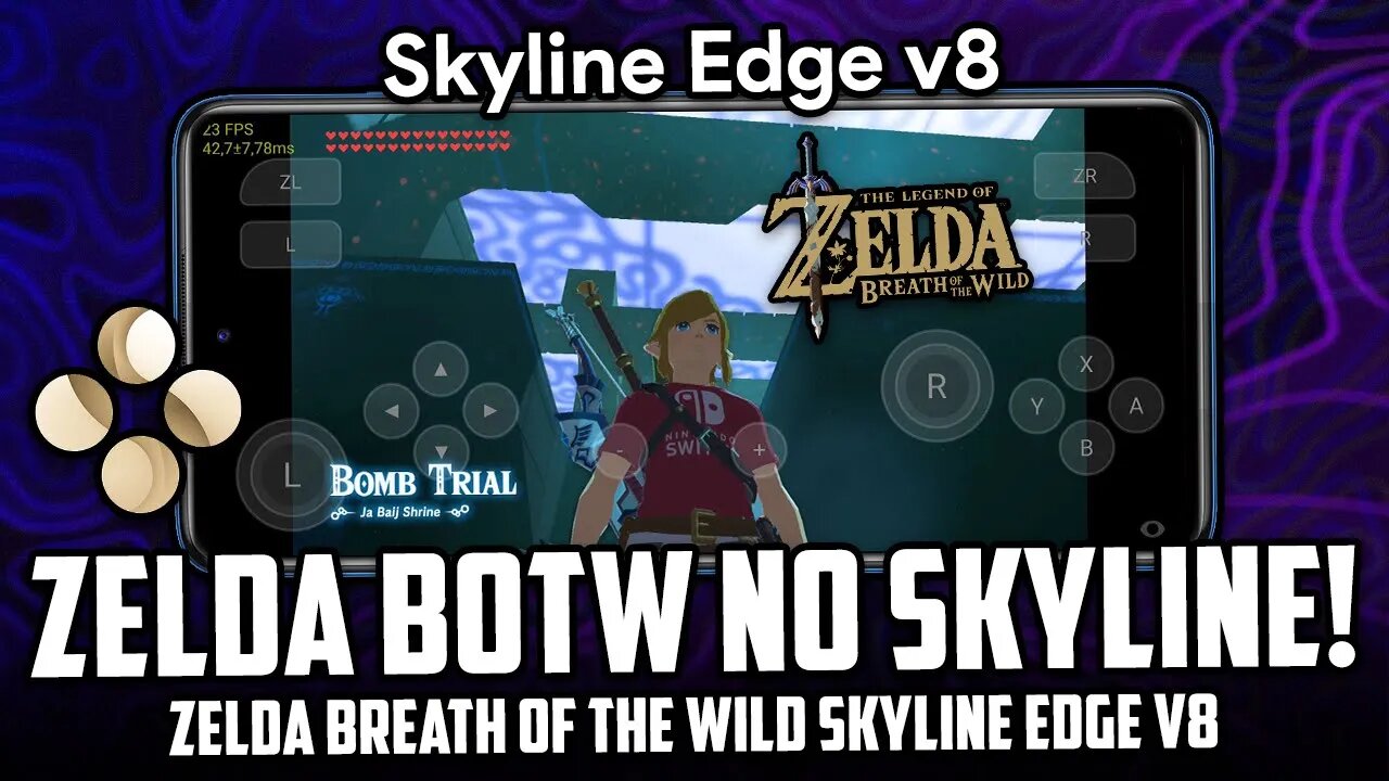 SKYLINE EDGE V8 RODANDO ZELDA BOTW! | Super Mario Odyssey 60FPS, Pokémon Sword 30FPS e MUITO MAIS!