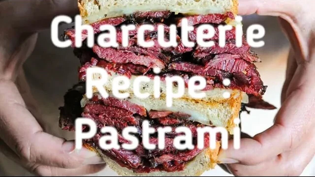 Charcuterie RECIPE: Pastrami