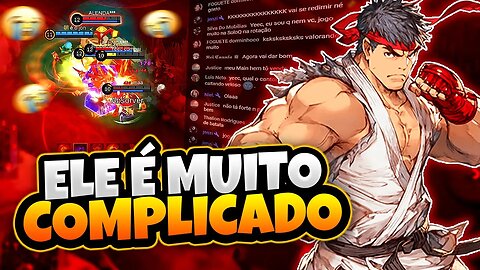 SÓ FIZ ESSE HERÓI PORQUE O CHAT PEDIU! | MOBILE LEGENDS