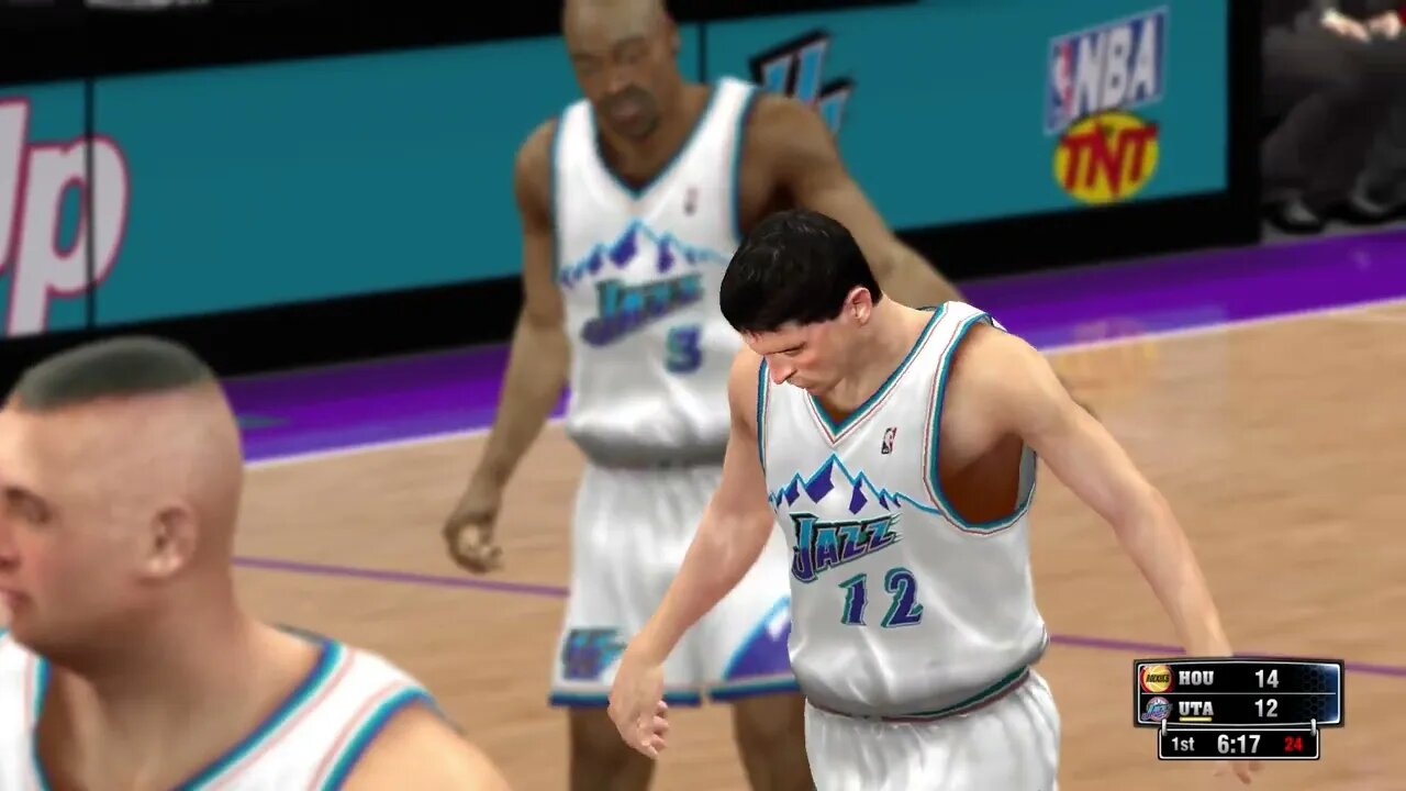 NBA Simulations: The 1995 Houston Rockets vs The 1998 Utah Jazz @ The Delta Center