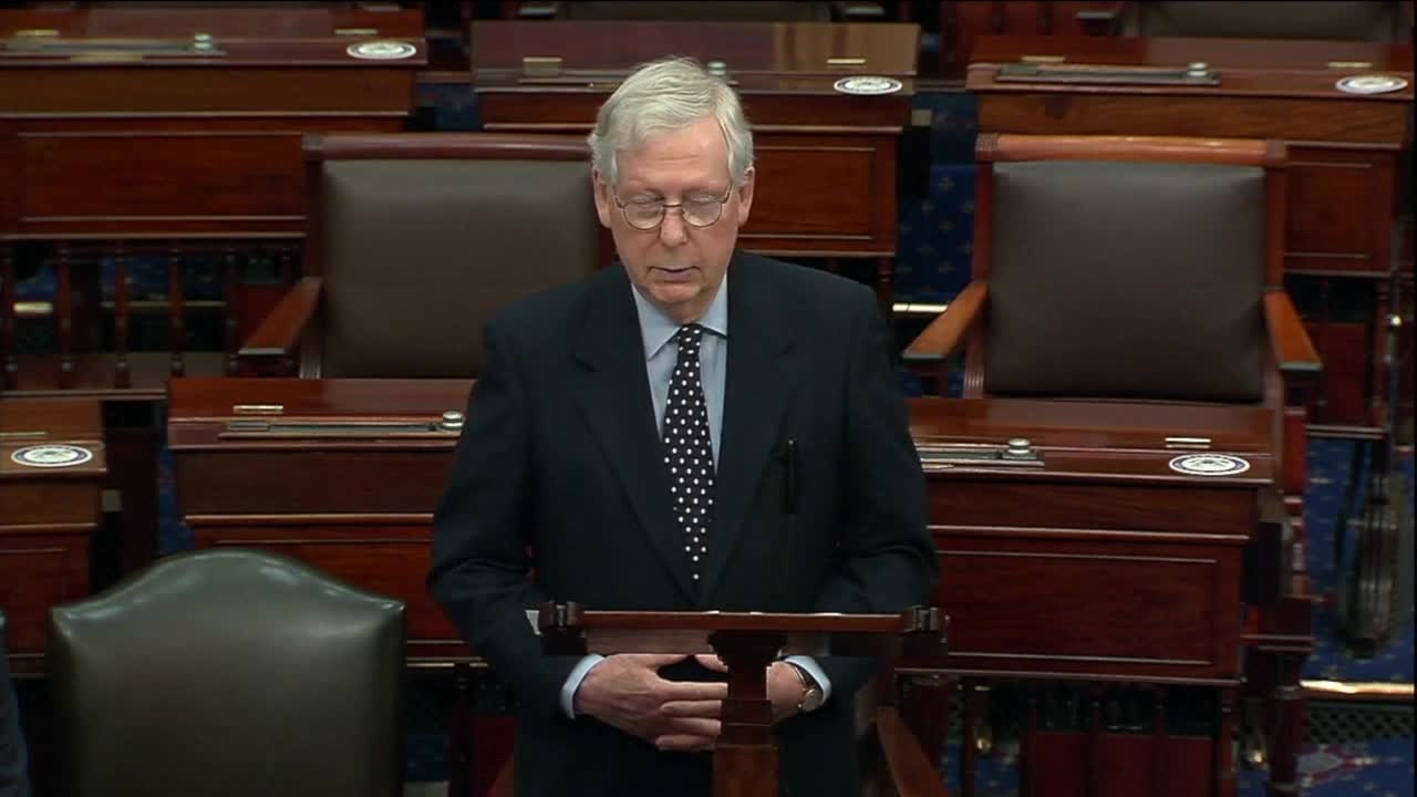 McConnell blocks initial Senate request to vote on $2,000 stimulus checks