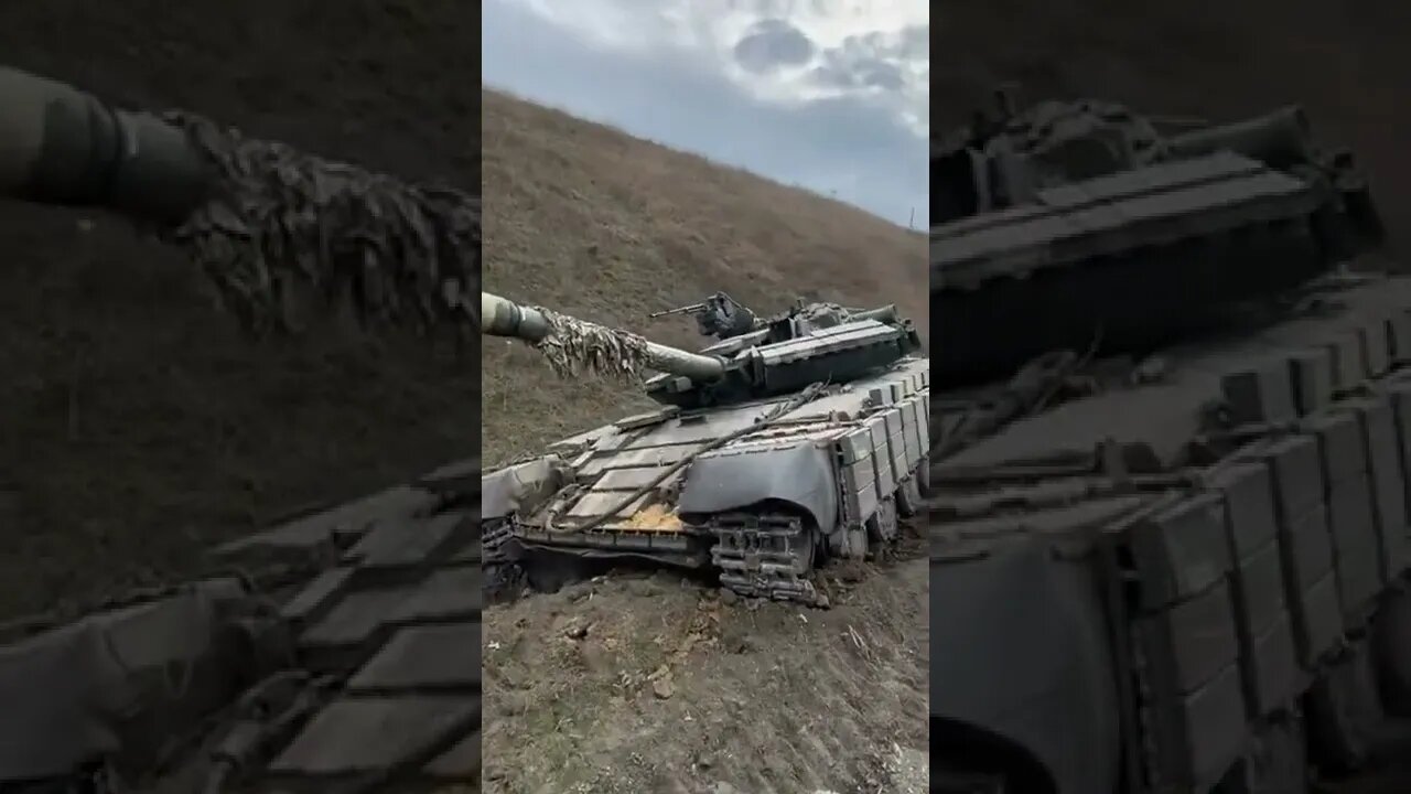 Ukraine War - Abandoned T-64