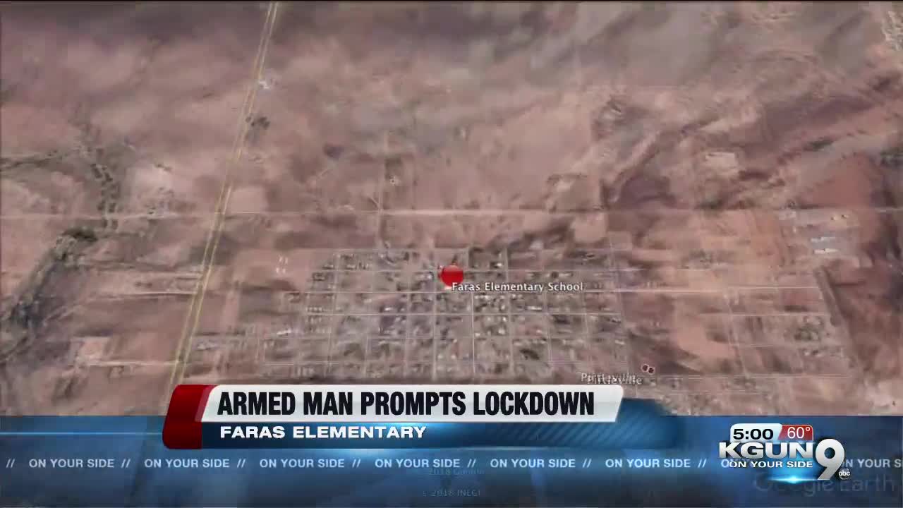 School lockdown lifted in Douglas after armed man spotted