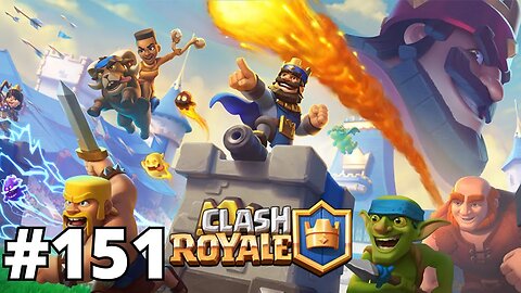 CLASH ROYALE #151 - PARTIDAS ALEATÓRIAS