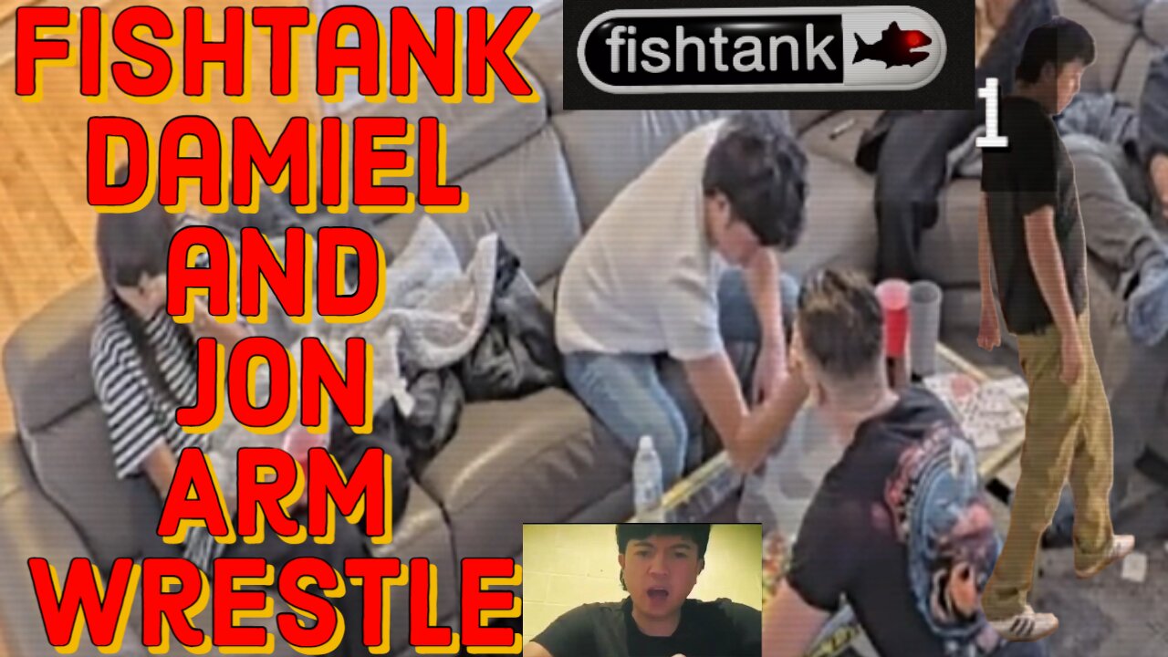 FishTank Live Damiel and Jon Arm Wrestle