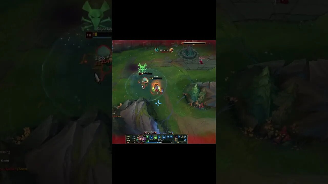 OUTPLAYING KAISA AND AMMUMU AS TWITCH | 1 VS 2 Fight #twitch #adc #lol #shorts