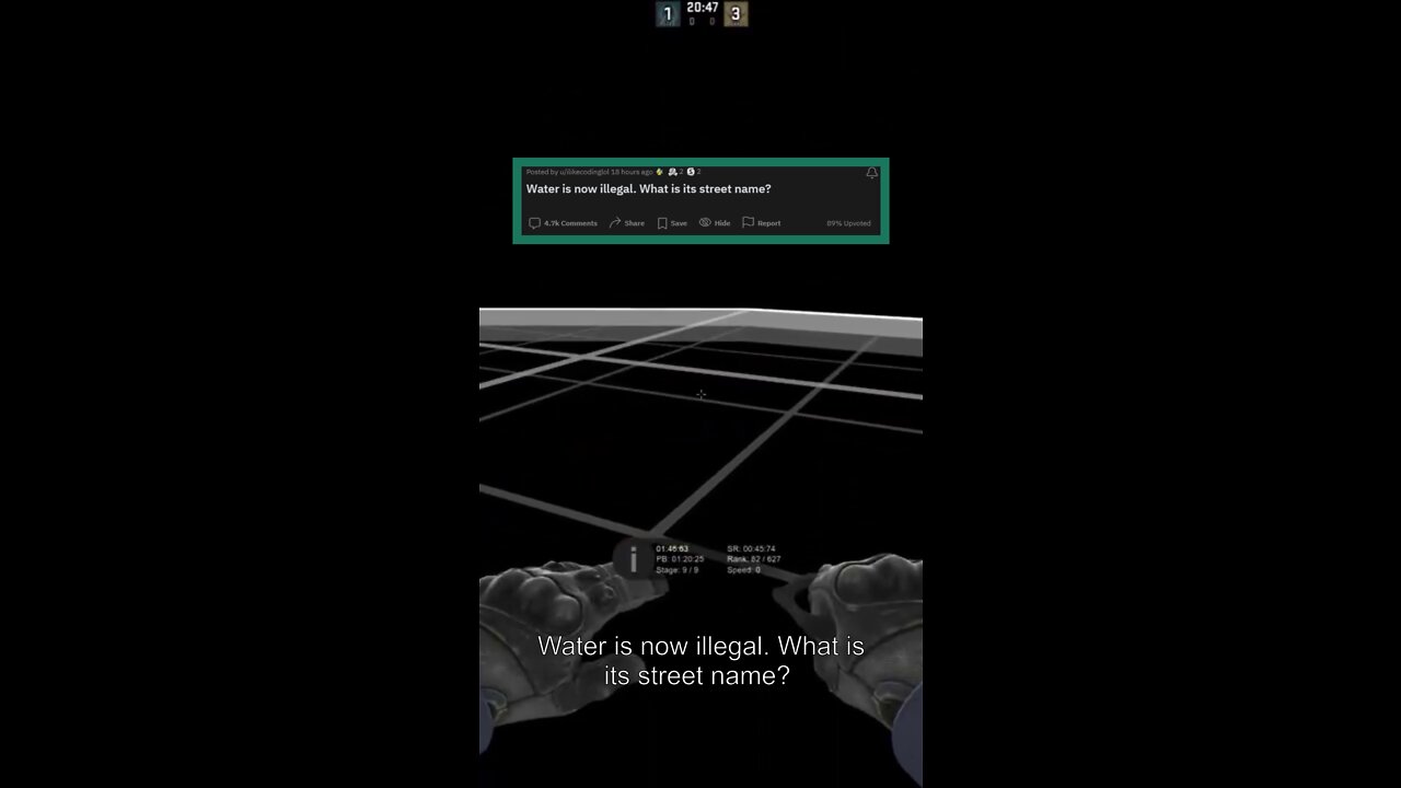 Water is now illegal. What is its street name?