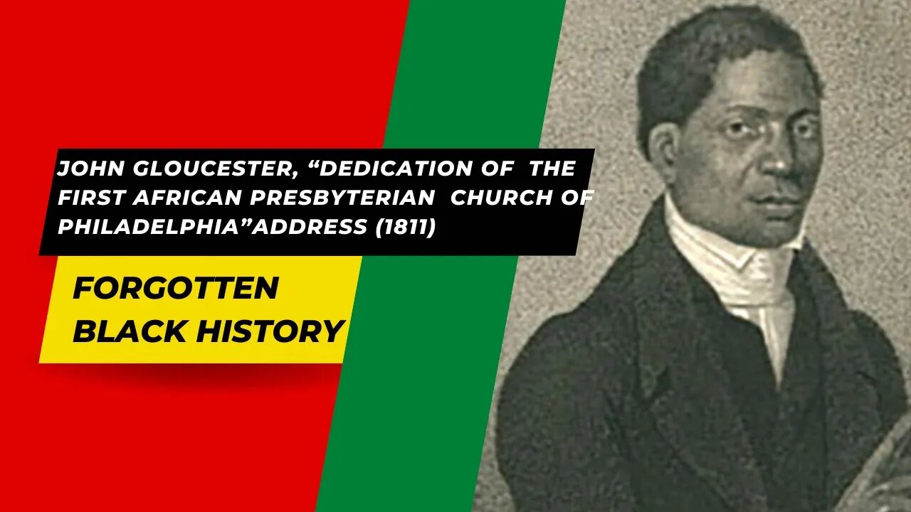 “DEDICATION OF THE FIRST AFRICAN PRESBYTERIAN CHURCH OF PHILADELPHIA” | Forgotten Black History