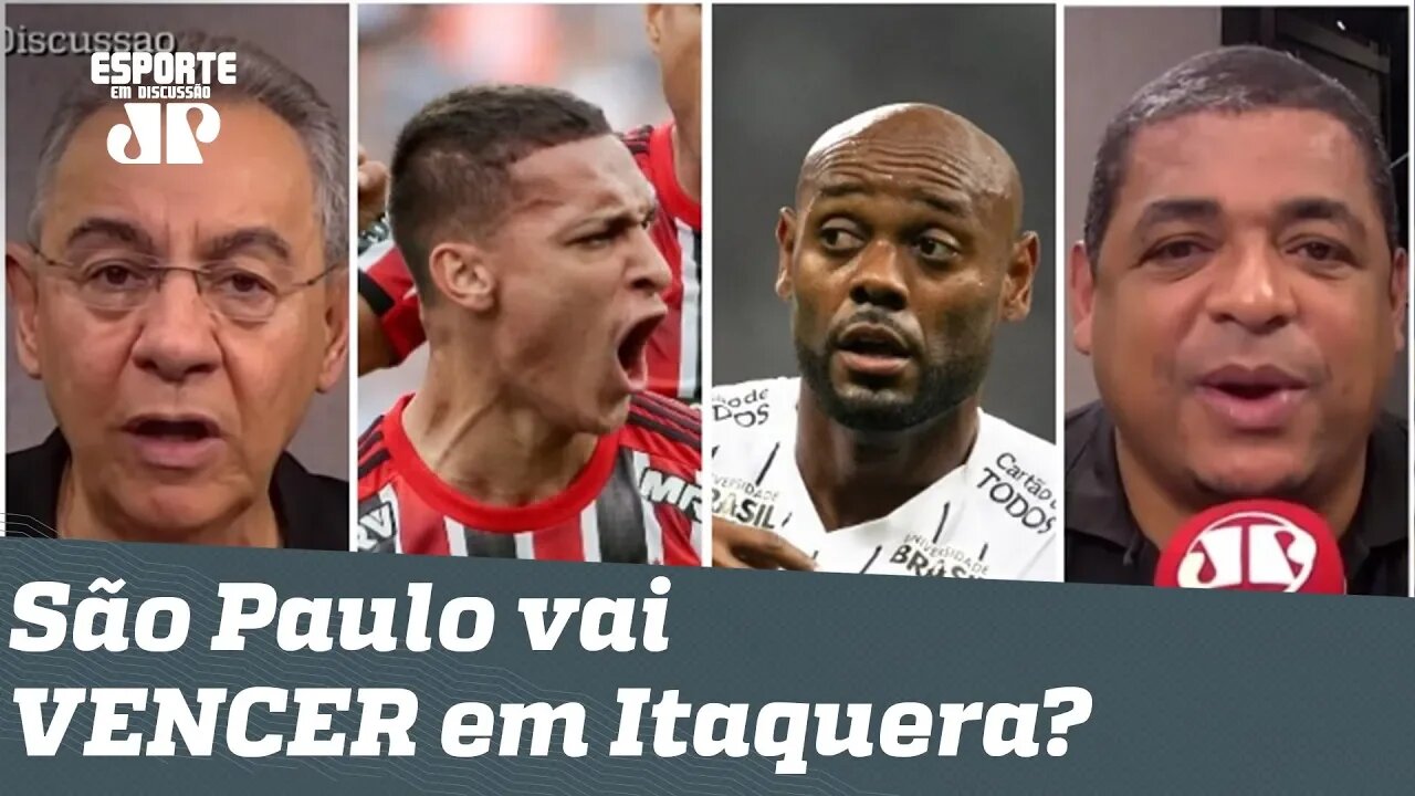 O São Paulo vai ENFIM vencer o Corinthians em Itaquera? Veja PALPITES!