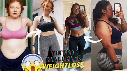 TikTok Compilation - WEIGHT LOSS Challenge Motivation Transformation!