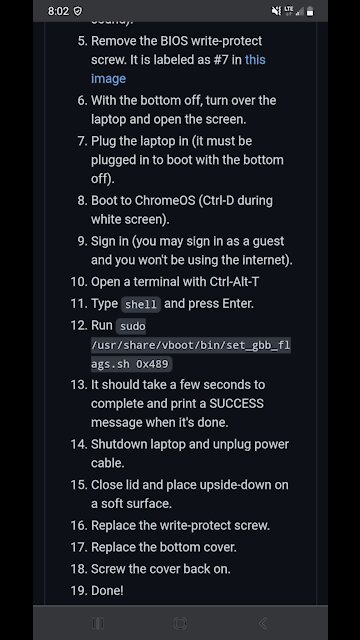 Acer c720 mod/refurb Pt. 6 (New Flash Syn & OS Inst)