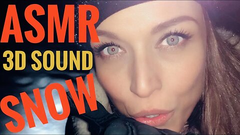 ASMR Gina Carla ❄️🤗 3D Sound #Winter is Coming! Snow ⛄️