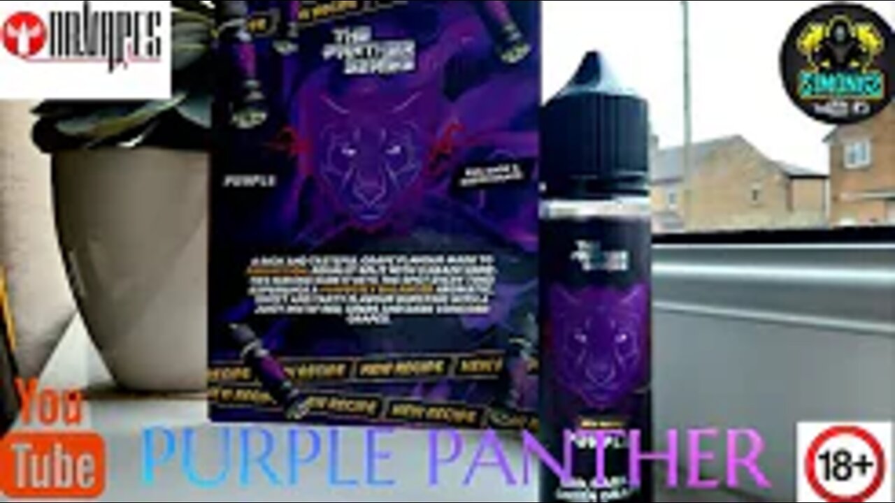 DR VAPES / PURPLE PANTHER E-LIQUID REVIEW #drvapespurplepanther#eliquidreview#vape 🔞