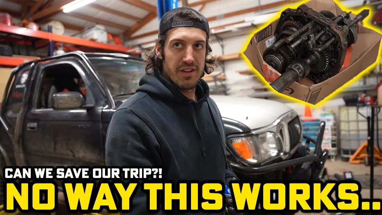 Can we Fix this Toyota's Transmission with Scrap parts?