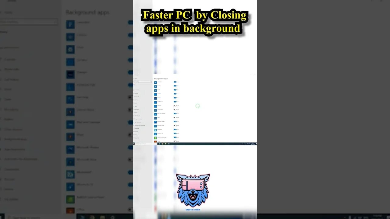 Close background apps to have a more optimized PC.😎 #optimizationtechniques #fastpc #technology #pc