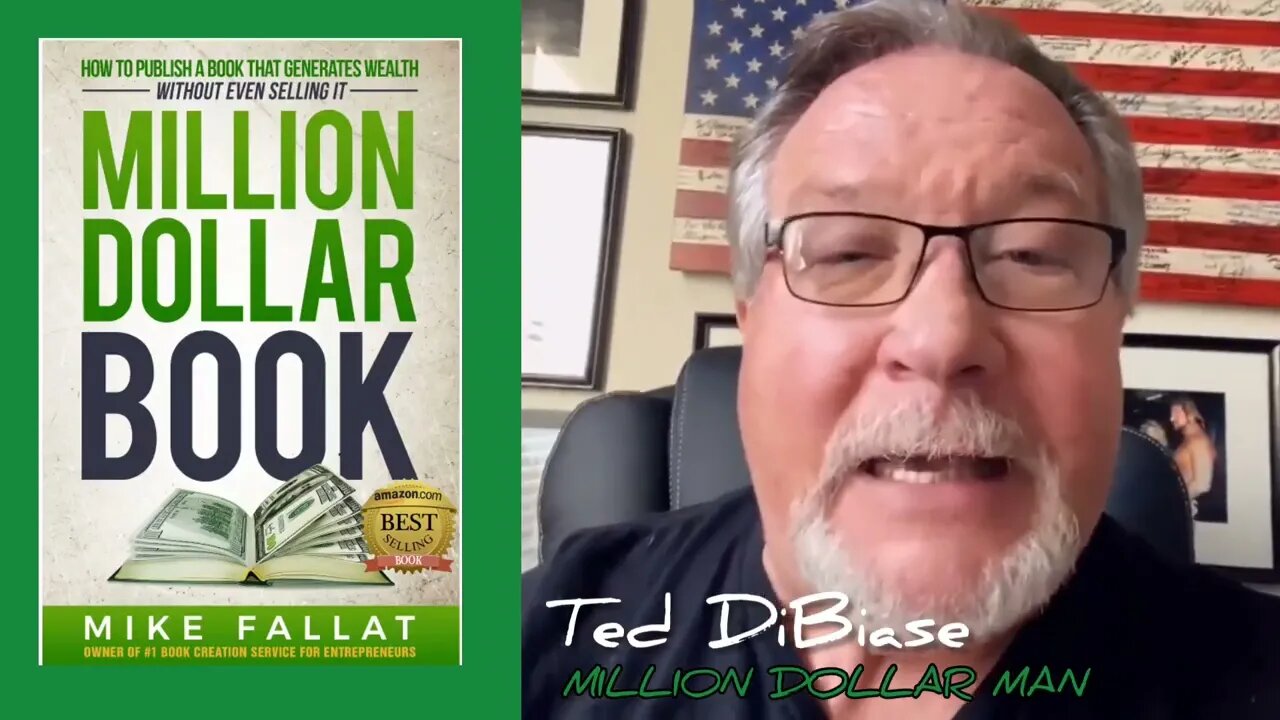 Million Dollar Man Talks about Million Dollar Book by Mike Fallat