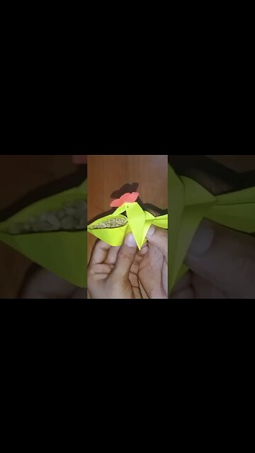 paper DIY 3D HEN #craft #craft #papertoy #papertoy #papercraft #origamipaper #origami #shorts