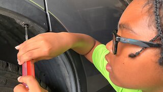 Blasian Babies DaDa And Brother Install Missing Tap Screws For MaMa's 2017 Honda Pilot Elite Fender!