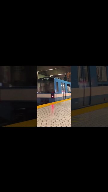 Montréal old metro still arround #viralvideo #train #montreal #travel