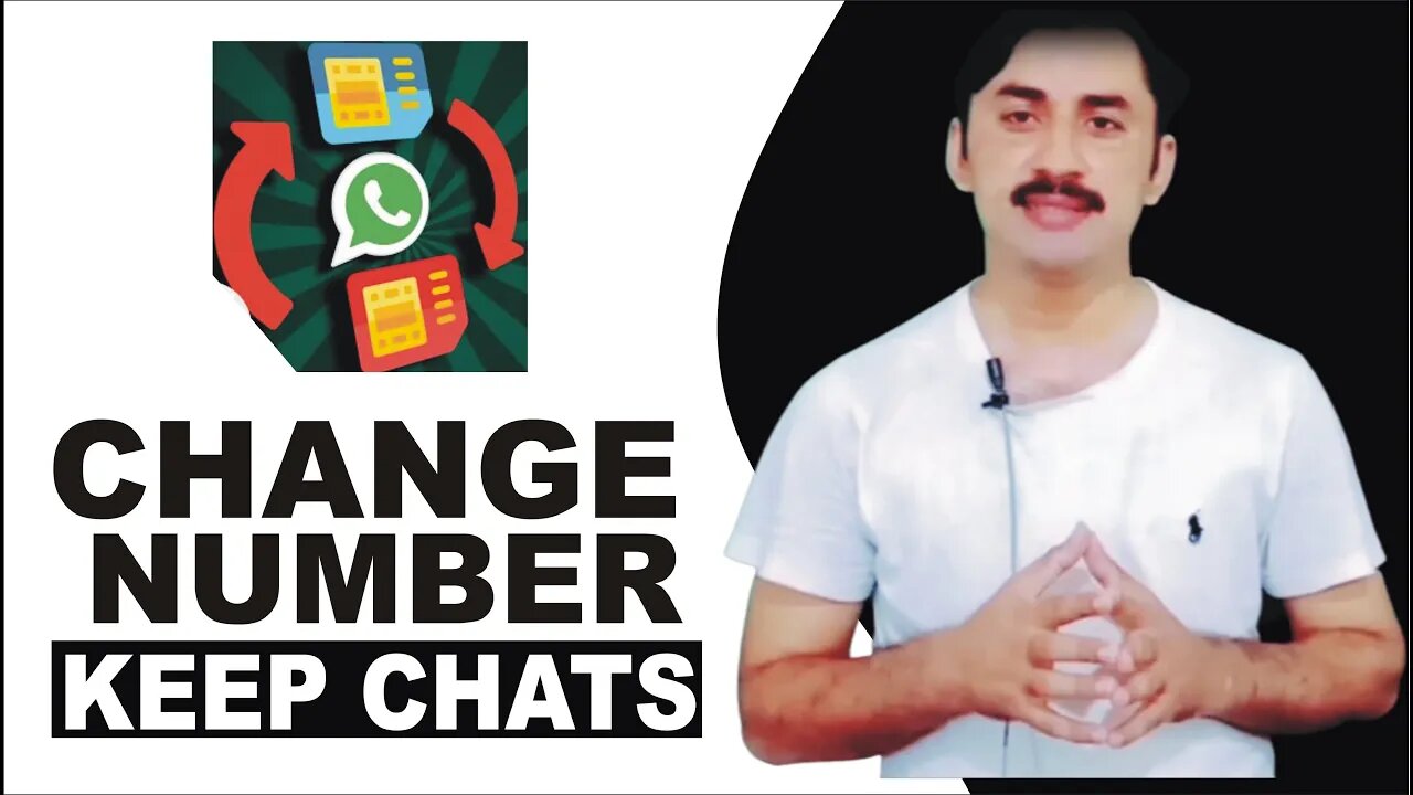 how to change Phone Number on Whatsapp without losing chats|Groups|Profile|Sadar Khan Tv