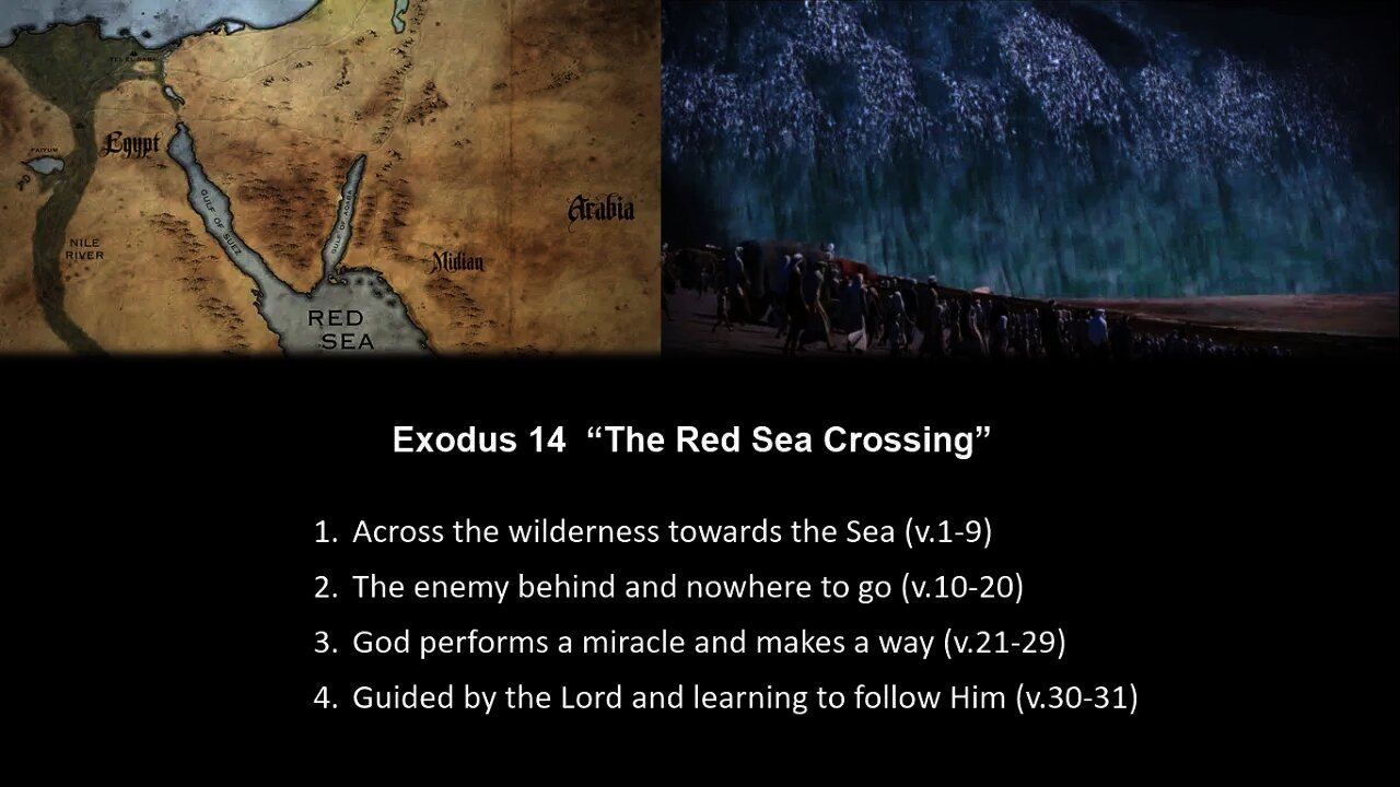 Exodus 14 “The Red Sea Crossing” - Calvary Chapel Fergus Falls