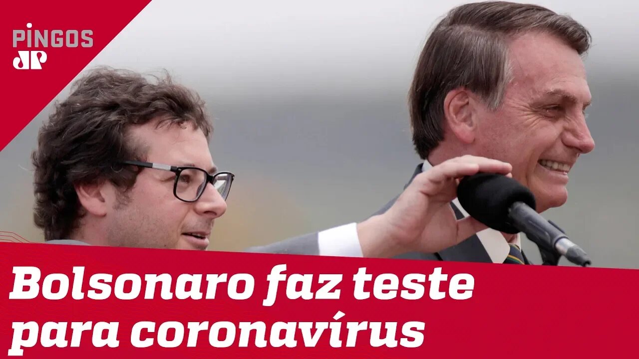 Chefe da Secom tem coronavírus; Bolsonaro faz teste