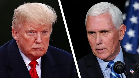 WOW: Mike Pence is running against Donald Trump