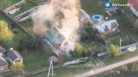 Ukrainian terrorists made a base in the residential sector, but were discovered and defeated