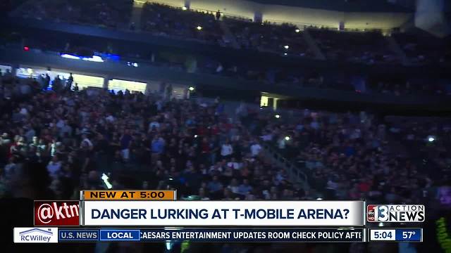 Fans concerned about steep seats at T-Mobile Arena