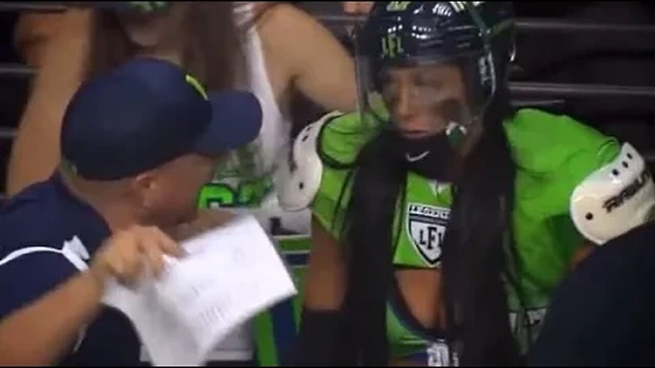 This Lingerie Football Coach Is Hilarious 🤣