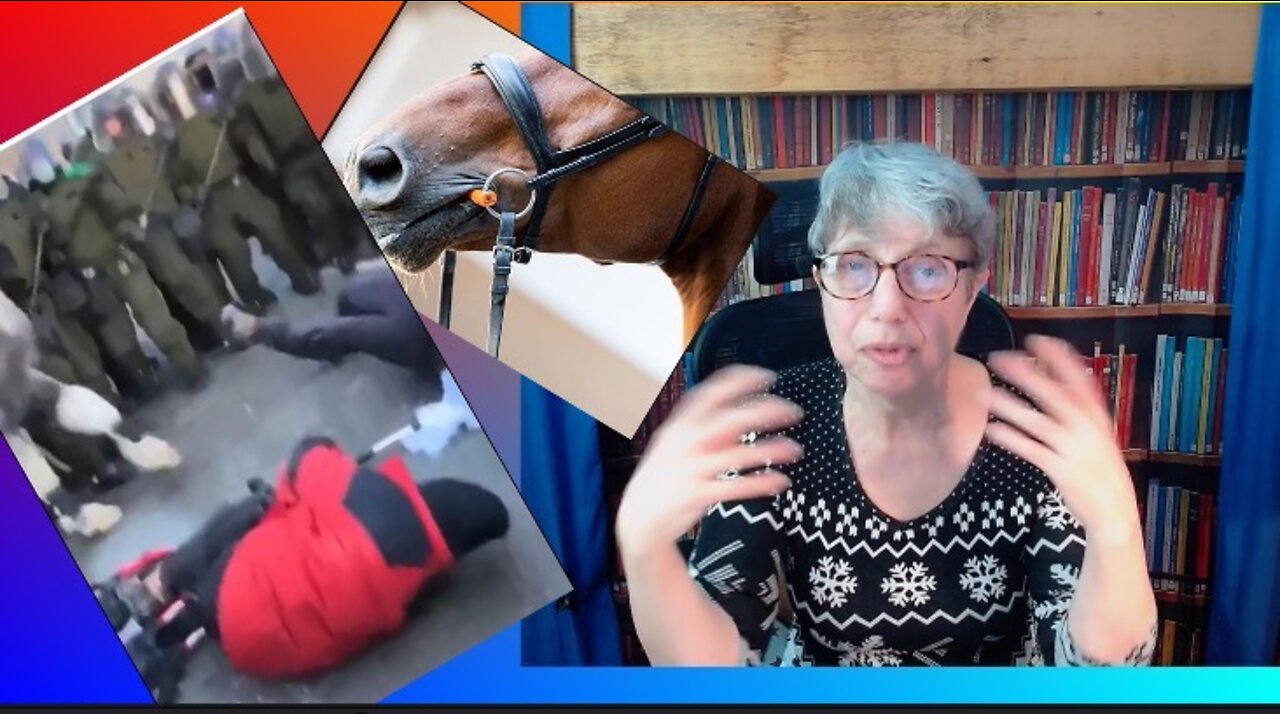 The Mounties Charge into the Crowd - how would YOU react?