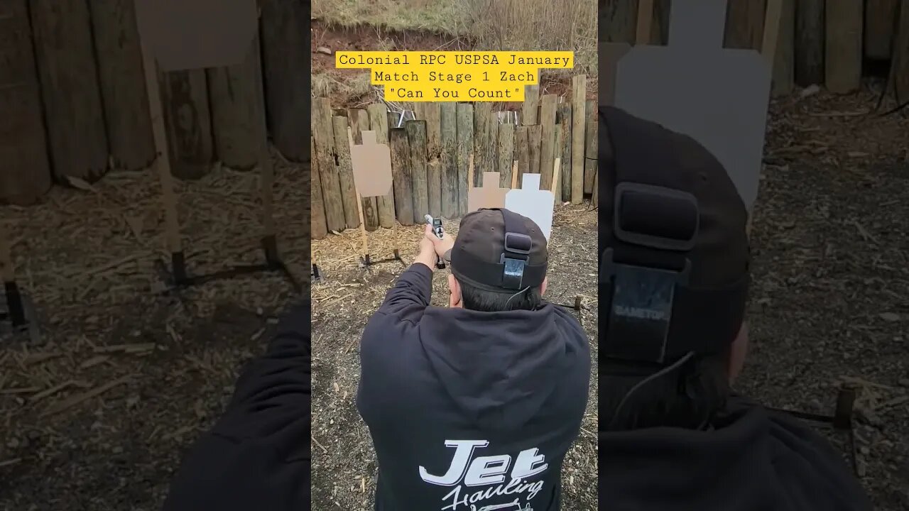 Colonial RPC #uspsa A January Match Stage 01 Dan #unloadshowclear #ipsc #idpa