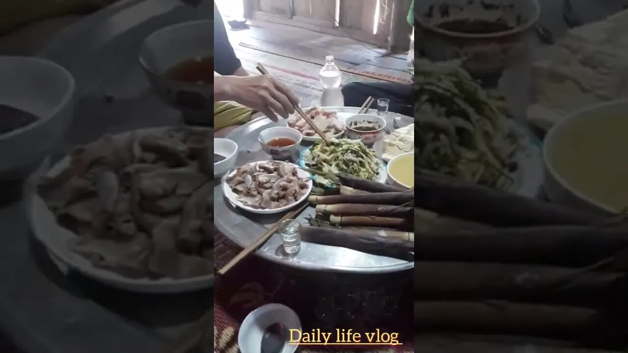 the meal has not been invited by the neighbor
